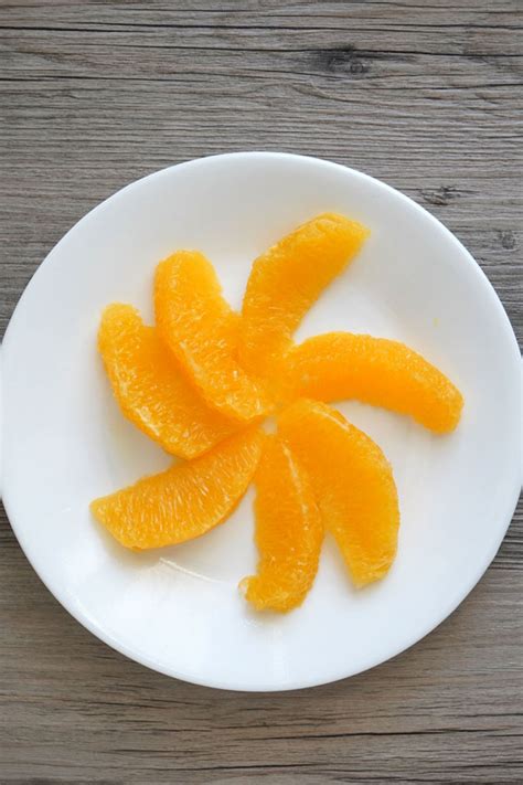 How To Cut An Orange Dessarts