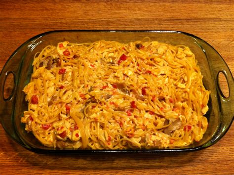 Cheesy Chicken Spaghetti