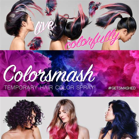 Temporary Color Is A Spray Away Temporary Hair Color Temporary Hair