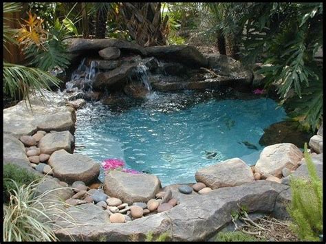 42 Awesome Natural Small Pools Design Ideas Best For Private Backyard