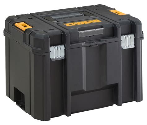 Dewalt Plastic Portable Stackable Tool Box 11 78 In Overall Height