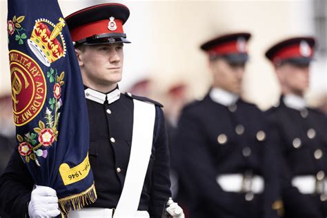 King Describes Pride In His Sons At Sandhurst Sovereigns Parade
