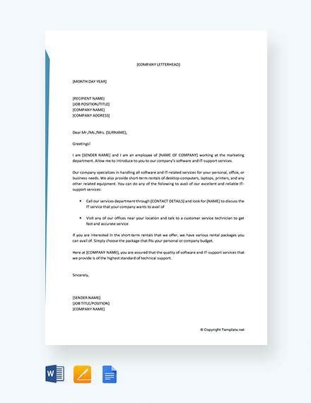 Free 11 Sample Business Introduction Letter Templates In Pdf Ms Word