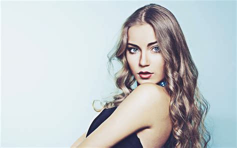 Download Wallpapers 4k Arina Postnikova 2018 Russian Actress Beauty Blonde Woman Portrait