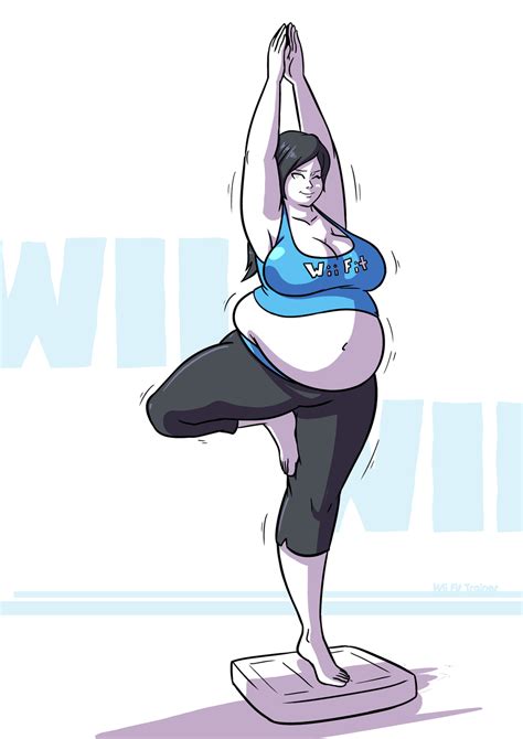 Balancing Act By Axel Rosered Wii Fit Trainer Know Your Meme