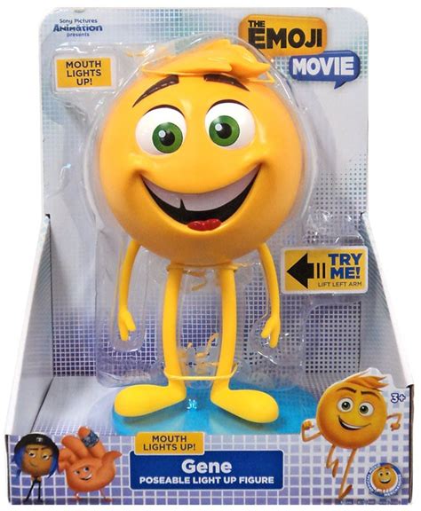 The Emoji Movie Poseable Light Up Gene 8 Figure Just Play Toywiz