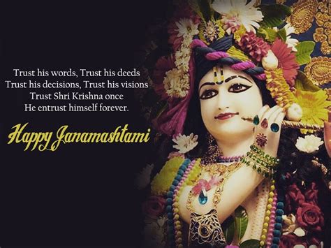 Happy Janmashtami Quotes Wishes Messages  Images In Hindi Share My