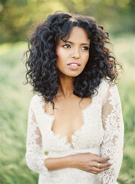 33 Modern Curly Hairstyles That Will Slay On Your Wedding Day