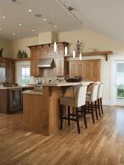 A solid hardwood floor is made from solid pieces of wood, which is why the layers are extremely durable and strong. Wood Floors Design Ideas, Pictures, Remodel and Decor | Eclectic kitchen, Kitchen design, Above ...