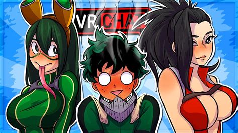 Deku Goes On A Date With Froppy In Vrchat Vrchat Funny