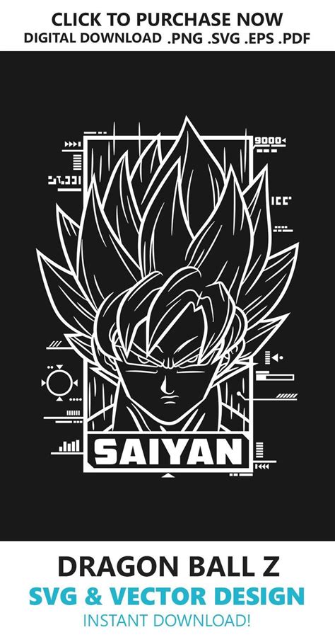 The Dragon Ball Z Logo Is Shown In Black And White As Well As An Image Of
