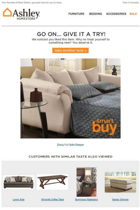 A Guide To The Perfect Browse Abandonment Email 7 Examples Bedding
