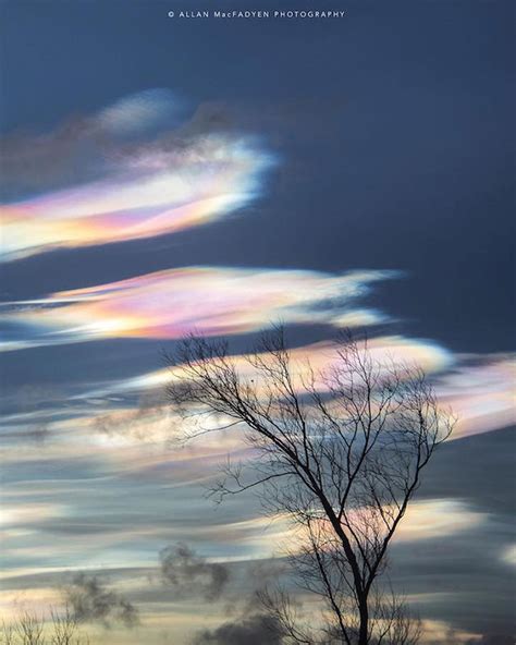 Fantastical Rainbow Clouds Dust The Skies At Sunset In The Uk