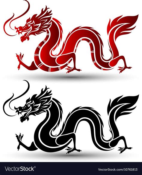 Chinese Dragon Royalty Free Vector Image Vectorstock Sponsored