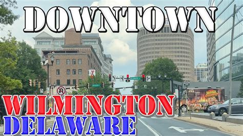 Wilmington Delaware 4k Downtown Drive Youtube
