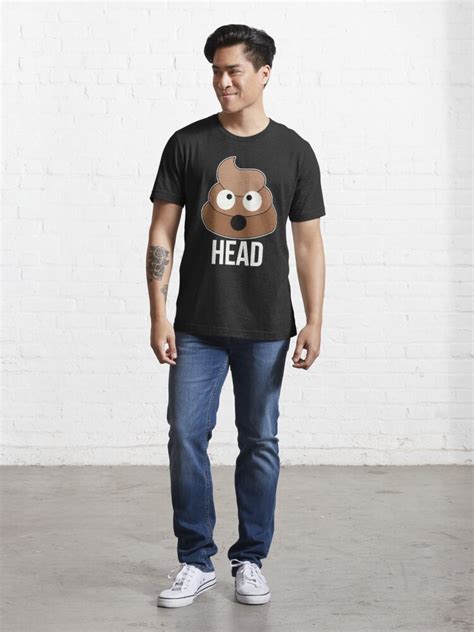 Poop Head Funny T Shirt For Sale By Ccheshiredesign Redbubble