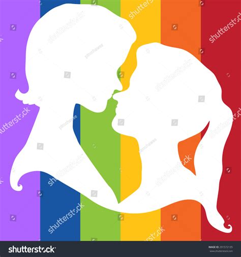 Same Sex Marriage Love Vector Illustration Stock Vector Royalty Free