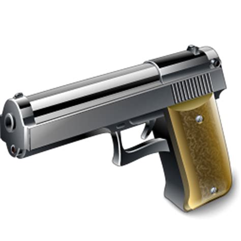Pistol Handgun Computer Icons Weapon Gun Clipart Png Download 1280