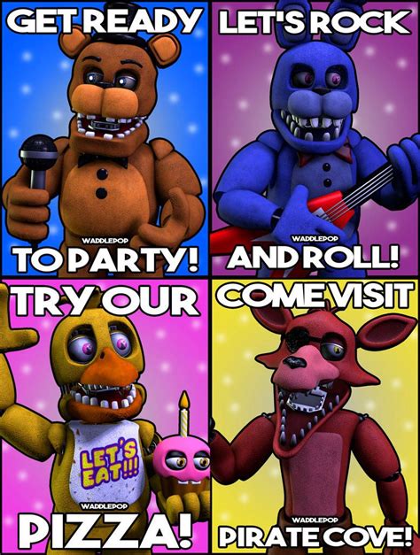 Unwithered Diner Posters By Witheredfnaf Fnaf Fnaf Characters Fnaf My XXX Hot Girl
