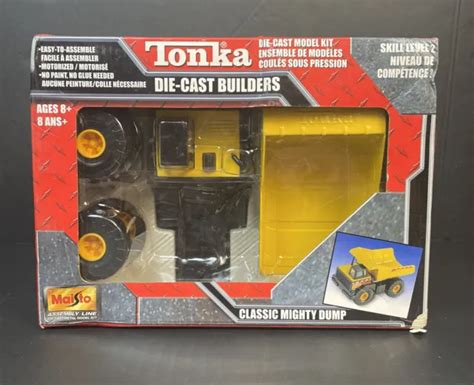 Tonka Classic Mighty Dump Truck Die Cast Building Toy Play Set New Check Pic 1300 Picclick