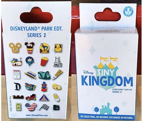 Disneyana 2019 Disney D23 Expo Tiny Kingdom Collection Mystery Pin Box