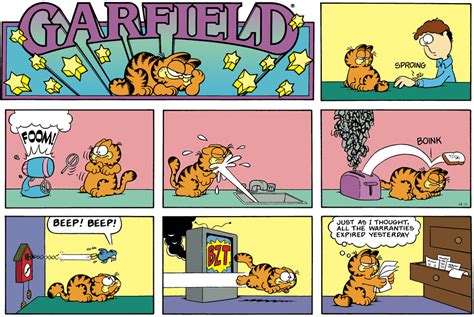 Garfield Classics By Jim Davis For April 16 2020 Garfield Comics Garfield And