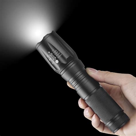 Military Grade Tactical Flashlight Torch 5 Zoom Led Gladiator X2000