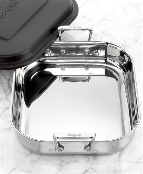 All Clad Stainless Steel Covered Lasagna Pan And Reviews Cookware
