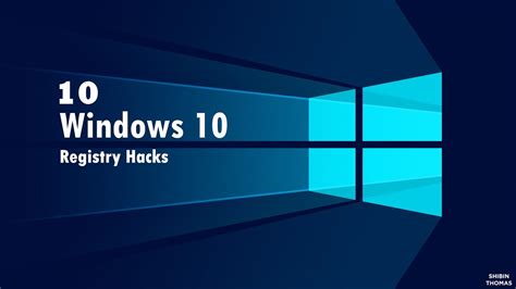 Best Registry Hacks To Make Windows 10 Usage Better In 2020 Youtube