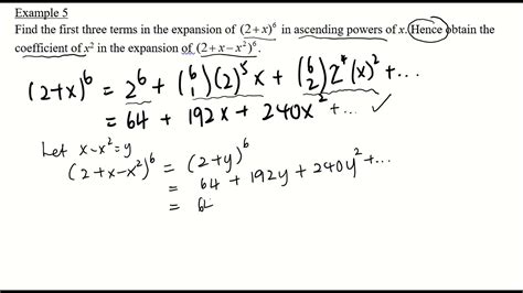 Binomial Expansion With 3 Terms Youtube