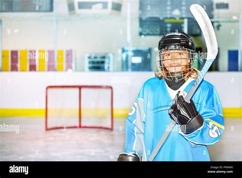 Portrait Teenage Girl Hockey Player Hi Res Stock Photography And Images