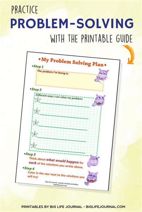 How To Teach Problem Solving To Kids Ages 3 14 Big Life Journal