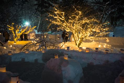 A Winter Trip To Aomori Hirosaki Snow Lantern Festival Inhokkaido