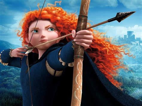 Download Wallpaper For X Resolution Brave Cartoon Movie Merida Archer Movies And Tv