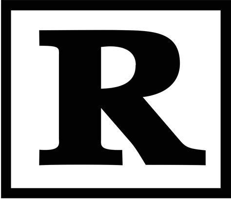 Rated R Logo Clipart Best