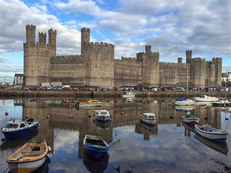 Caernarfon Castle And Zip World In Wales