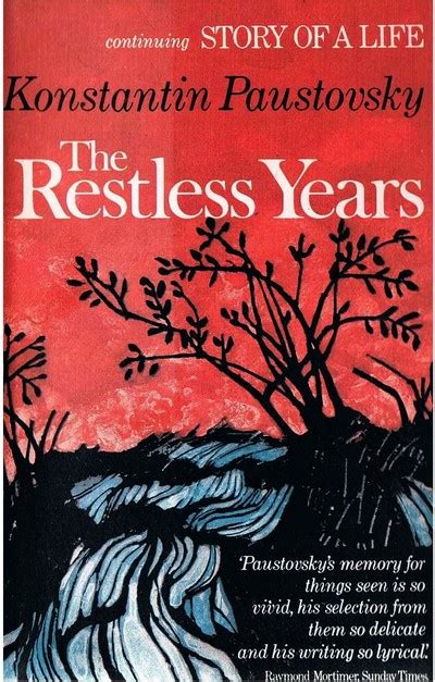 The Story Of A Life Volume 6 The Restless Years By Konstantin