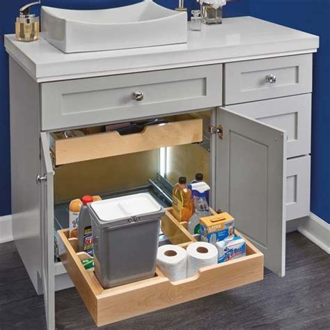 Pull Out Shelves For Bathroom Vanity Pull Out Drawers For Bathroom