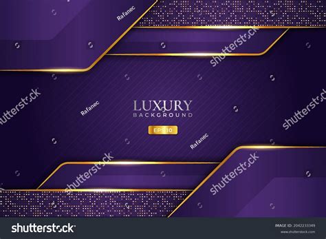 Luxury Background Purple Overlapped Layer Elegant Stock Vector Royalty