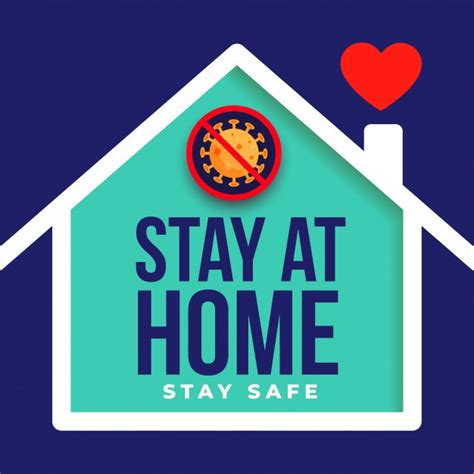 Stay Home Be Safe Stickers Pack Of 5 Prints Art And Collectibles