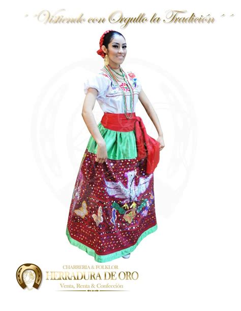 Traje Folklorico Del Estado De Puebla China Poblana 0879 Venta Renta Y Confección Del Vestido