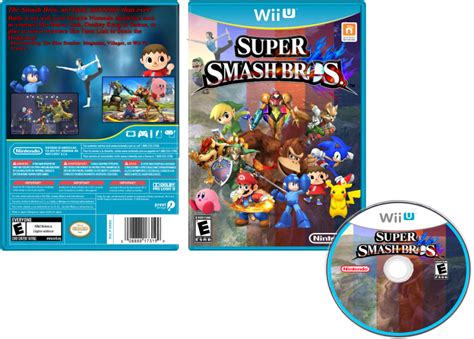 Super Smash Bros Wii U Wii U Box Art Cover By Uther
