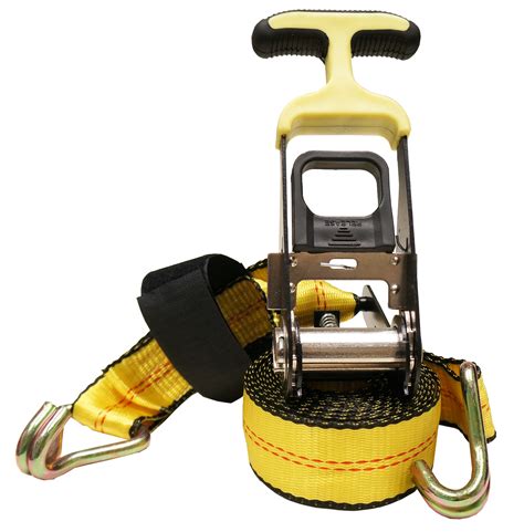 Everest 2 In X 15 Ft Heavy Duty Handle Ratchet Tie Down Strap 5000 Lbs