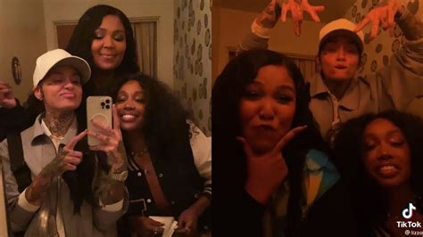 Kehlani With Sza And Lizzo Together Last Night Youtube