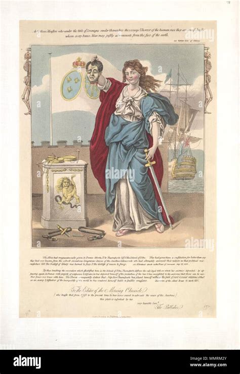 Caricature Of Napoleon I British Political Cartoon Justice Holds