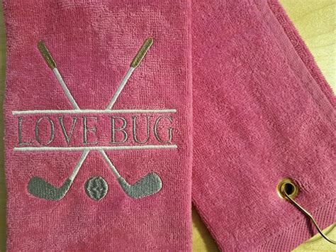 Personalized Golf Towel Embroidered Golf Towel T Custom Etsy