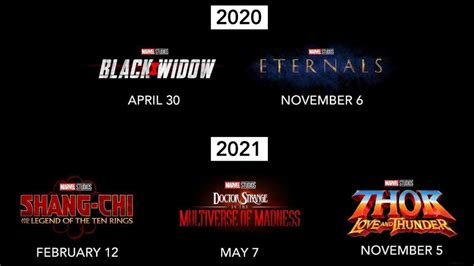 2021 disney movie releases, movie trailer, posters and more. From 'Black Widow' to 'Eternals', Marvel Studios announces ...