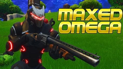 Maxed Omega Fortnite New Blitz V2 Mode Youtube