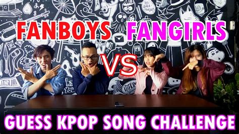 Guess Kpop Song Challenge 3 Fanboys Vs Fangirls Youtube