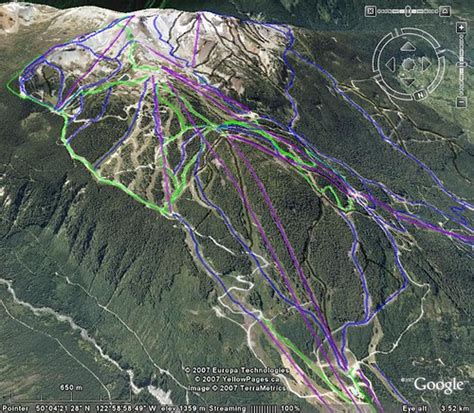 Whistler blackcomb piste map downloads. 3D Ski Map of Whistler - Blackcomb Resort in Google Earth ...